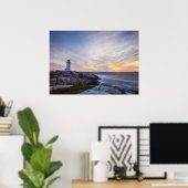 Poster Peggy'S Cove | Nouvelle-Écosse (Bureau à domicile)