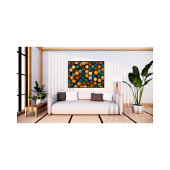 Poster Peigne de miel rustique Texturé Art Abstrait