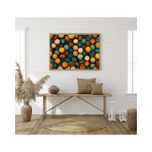Poster Peigne de miel rustique Texturé Art Abstrait