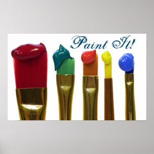 Poster Peindre