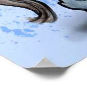 Poster Peindre l'Amérique bleu (Coin)