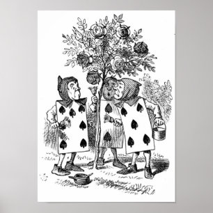 Poster Peindre Le Rouge Rose