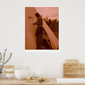 Poster Peindre le signe de sa médecine (Cuisine)