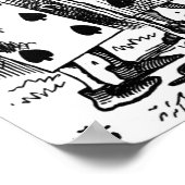 Poster Peindre les Roses (Coin)