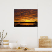 Poster Peindre orange (Cuisine)