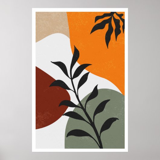 Poster peint, Décor maison, bohoart, ChambreDécorMur (Devant)