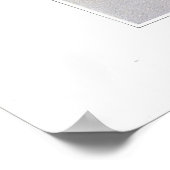 Poster Peint Wake-Robin - Trillium undulatum (Coin)