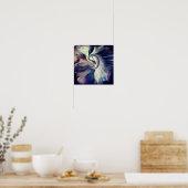 Poster Peinture à carreaux (Cuisine)