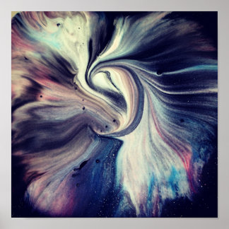 Poster Peinture à carreaux