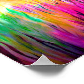 Poster Peinture à cheval colorée (Coin)