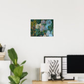 Poster Peinture à fleurs d'été (Bureau à domicile)