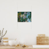 Poster Peinture à fleurs d'été (Cuisine)