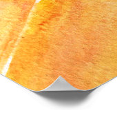 Poster Peinture à l'aquarelle d'agrumes, chaux, citron, o (Coin)