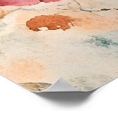 Poster peinture à l'aquarelle représentant un phénix myth (Coin)