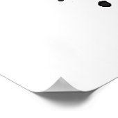 Poster Peinture à l'encre de rennes (Coin)