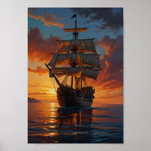 Poster Peinture à l'huile (Devant)