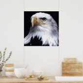 Poster Peinture à l'huile d'aigle à chaume (Cuisine)