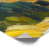 Poster Peinture à l'huile de Dolomites (Coin)