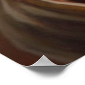 Poster Peinture à l'huile de portrait d'une femme indienn (Coin)