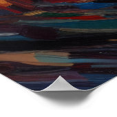 Poster Peinture à l'huile du Grand Canyon (Coin)