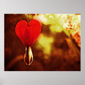 Poster Peinture à l'huile : Le coeur de la nature