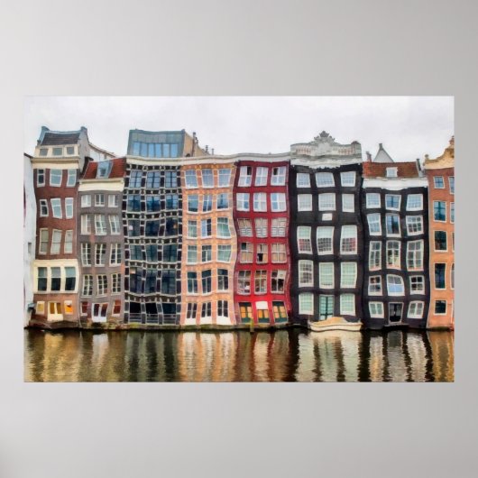 Poster Peinture à l'huile. OEuvre acrylique. Dessin aquar (Devant)