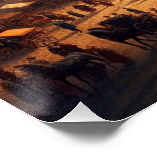 Poster Peinture à l'huile Renaissance (Coin)