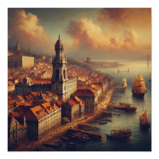 Poster Peinture à l'huile Renaissance (Devant)