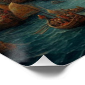 Poster Peinture à l'huile Renaissance (Coin)