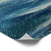 Poster peinture à l'huile sur Titanic et iceberg dans l'o (Coin)