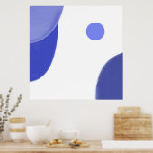Poster Peinture abstraite (Cuisine)