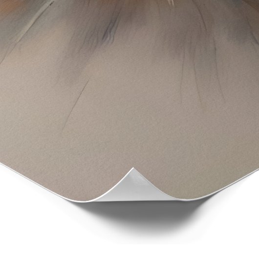 Poster peinture Abstraite (Coin)