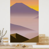 Poster Peinture abstraite (Cuisine)