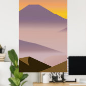 Poster Peinture abstraite (Bureau à domicile)