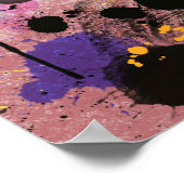 Poster Peinture abstraite (Coin)