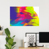 Poster Peinture Abstraite (Bureau à domicile)
