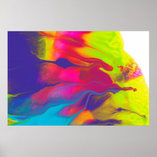 Poster Peinture Abstraite