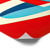 Poster Peinture Abstraite (Coin)