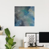 Poster Peinture abstraite (Bureau à domicile)