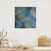 Poster Peinture abstraite (Cuisine)
