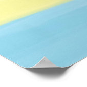 Poster peinture abstraite (Coin)