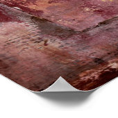 Poster Peinture abstraite (Coin)