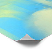 Poster peinture abstraite (Coin)