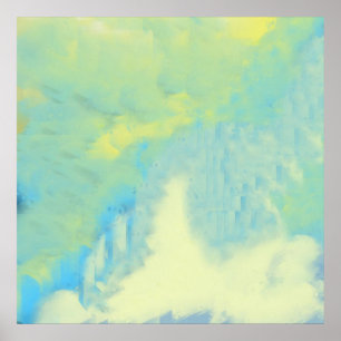 Poster peinture abstraite