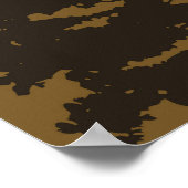 Poster Peinture abstraite (Coin)