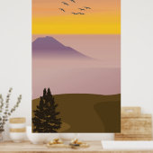 Poster Peinture abstraite (Cuisine)