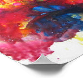 Poster Peinture Abstraite (Coin)