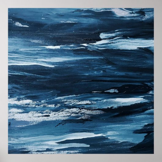 Poster Peinture Abstraite (Devant)