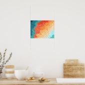 Poster Peinture Abstraite colorée (Cuisine)