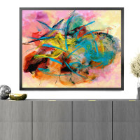 Peinture Abstraite couleur énergétique